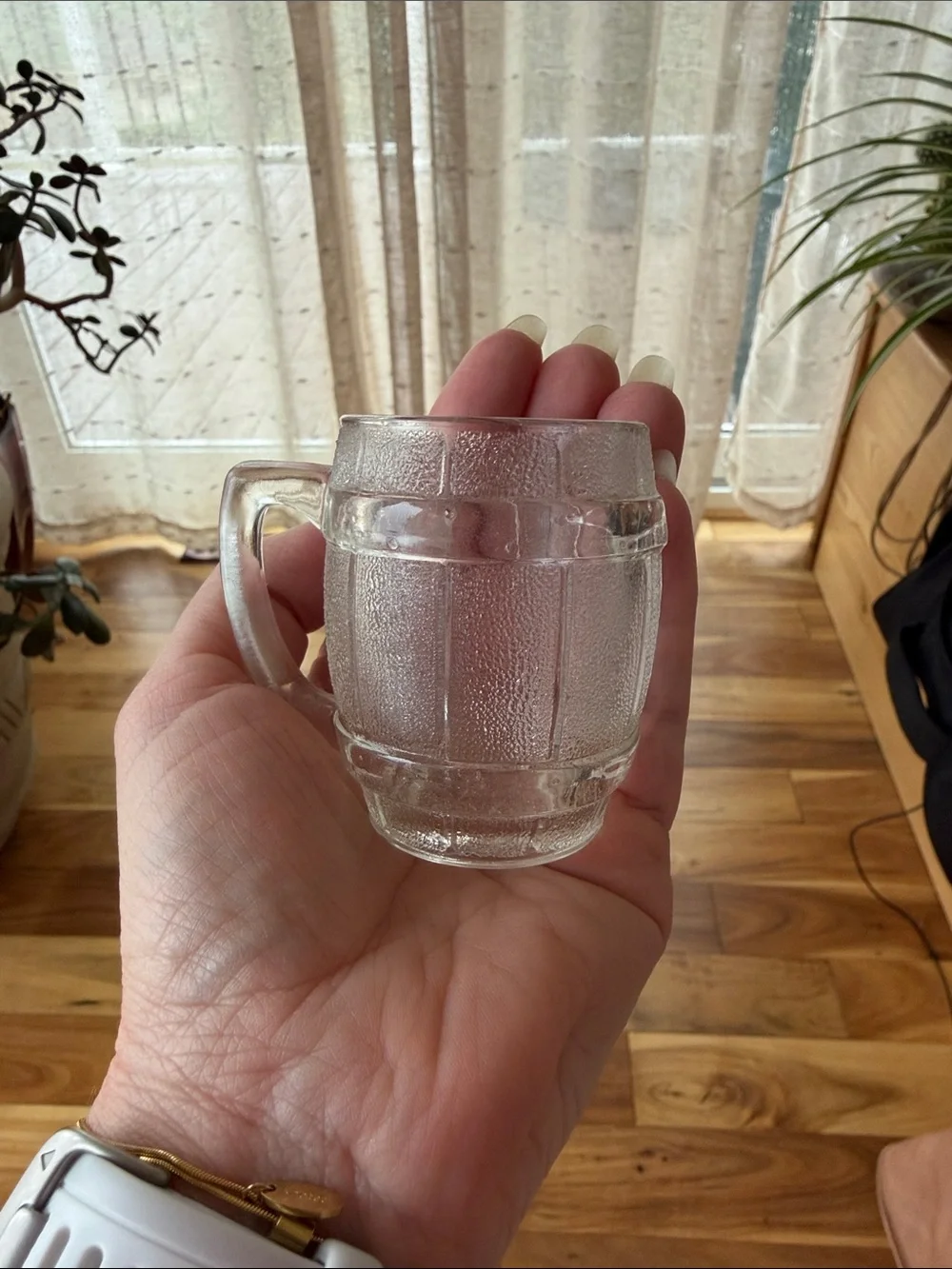 VTG- Barrel Shot Glass Toothpick Holder Mini MCM Keg Beer Mug